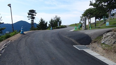 7月15日　金華山参道アスファルト舗装完了