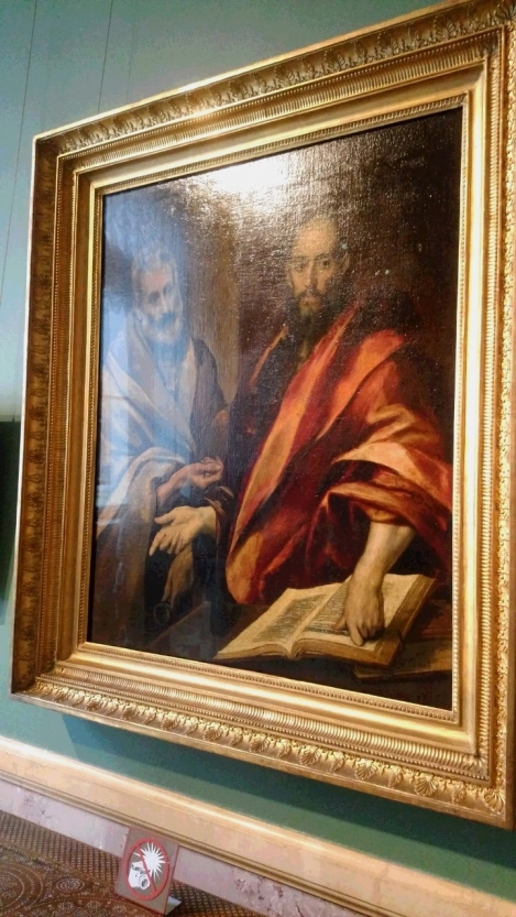 エルグレコ　使徒ペトロとパウロ