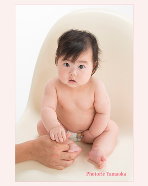 hhallow  baby 赤ちゃん　こんにちは　新潟　写真スタジオ