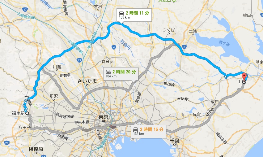 153kmの旅