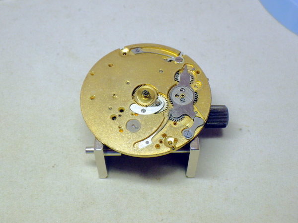 J.W.ベンソン　クロノグラフ　銀無垢ポケットウォッチ　懐中時計　オーバーホール　分解修理