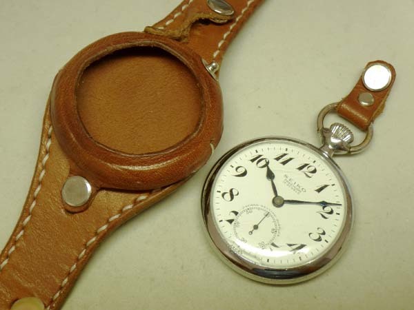 セイコー　懐中時計用ベルト　国鉄　鉄道時計　精工舎